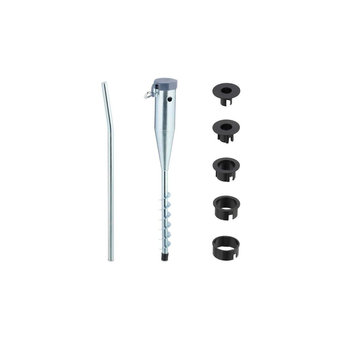 Jordad stålhylsa | Hem & Hobby - Hem & Hushåll - Trädgårdsartiklar - Parasoll | Pryloteket