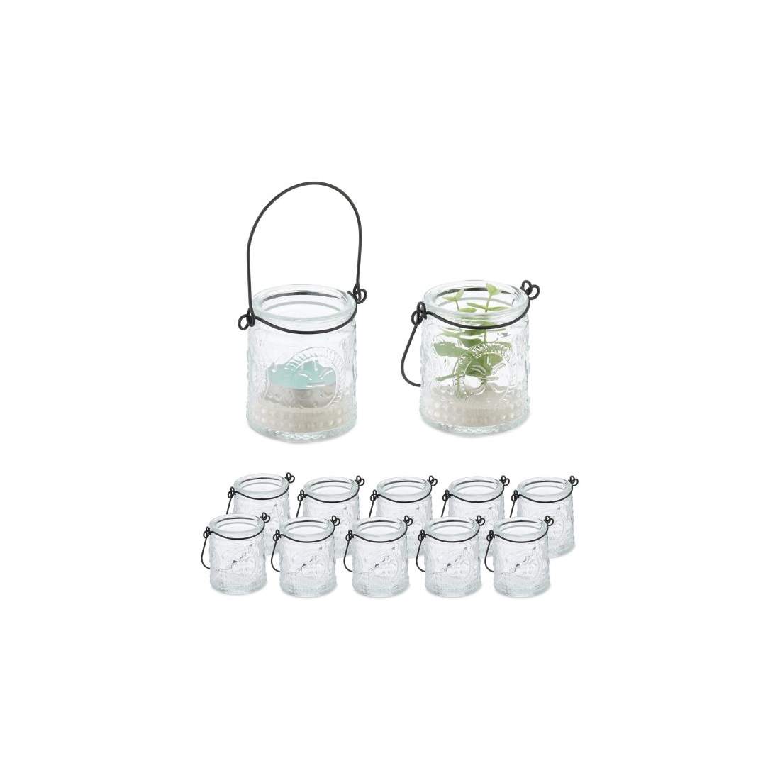 Transparent vindljusset om 12 st | Hem & Hobby - Hem & Hushåll - Balkong | Pryloteket