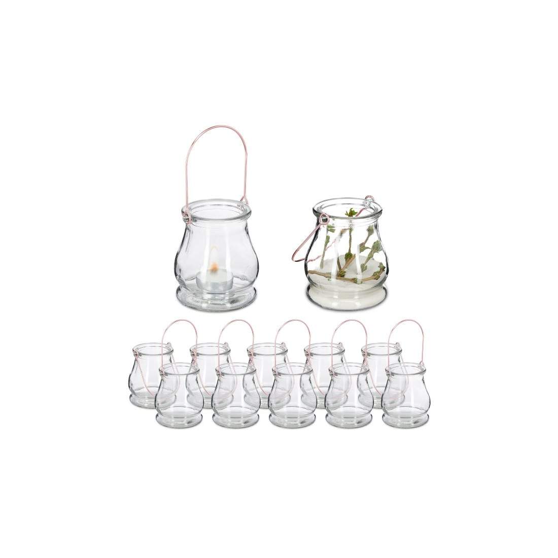 Transparent vindljusset om 12 st | Hem & Hobby - Hem & Hushåll - Balkong | Pryloteket