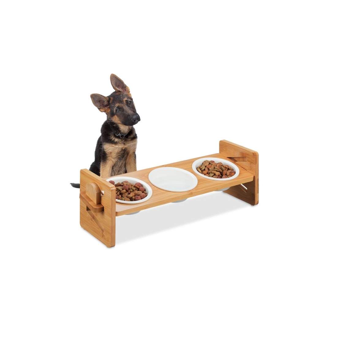 Foderstation för hundar justerbar i höjdled | Hem & Hobby - Husdjur | Pryloteket
