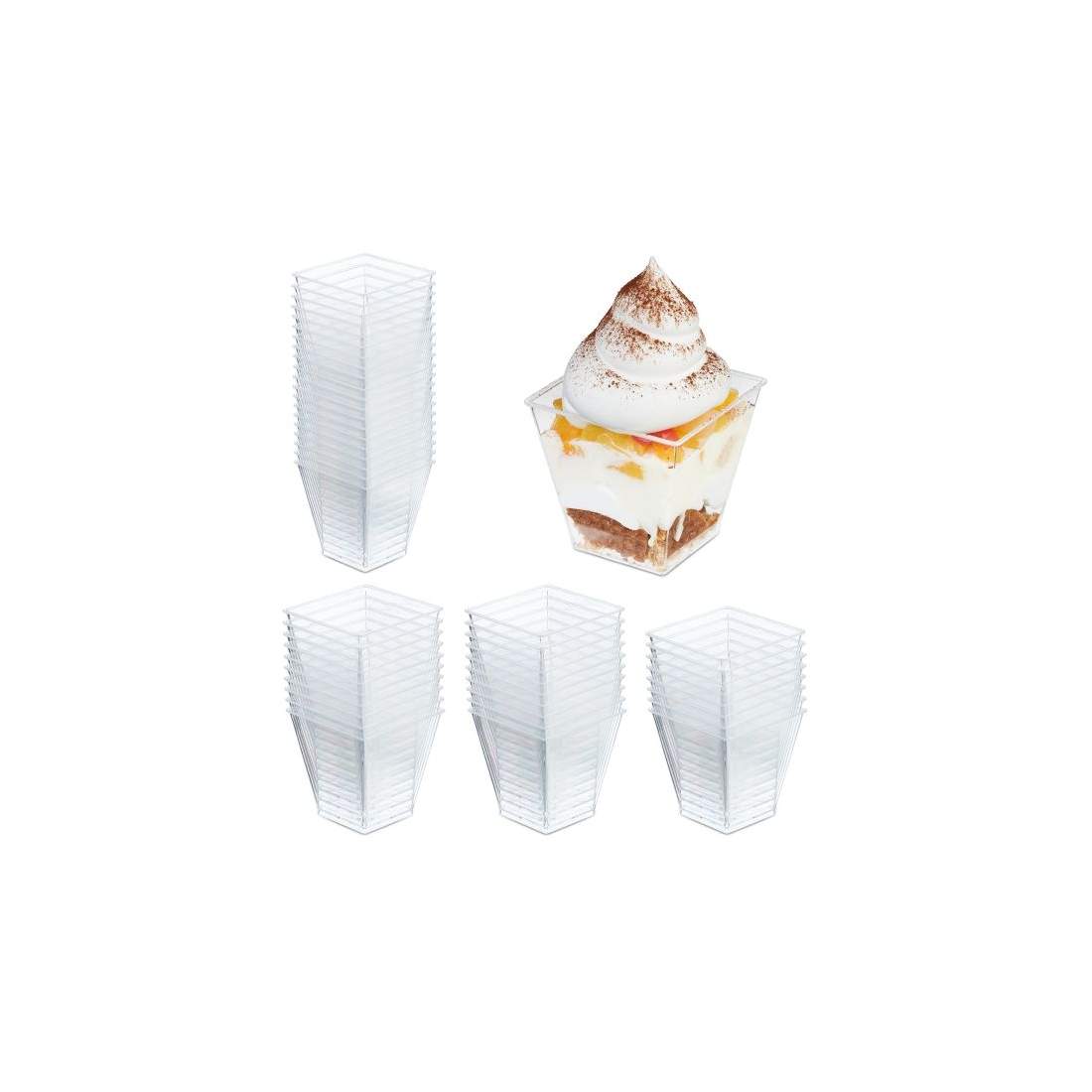 Dessertskålar, 50 st | Hem & Hobby - Hem & Hushåll - Tvätt | Pryloteket