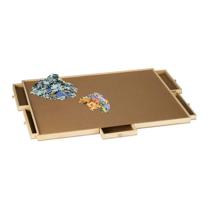 Puslespil med 6 skuffer