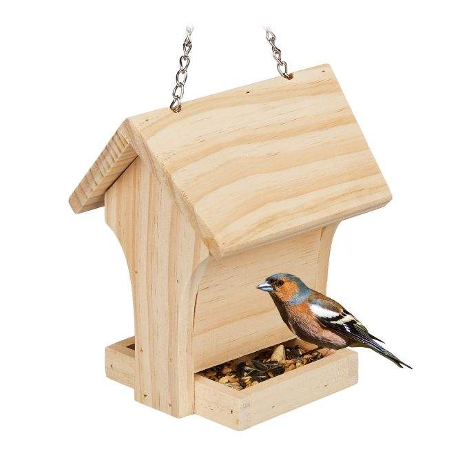Fågelmatare i trä | Hem & Hobby - Hem & Hushåll - Balkong | Pryloteket