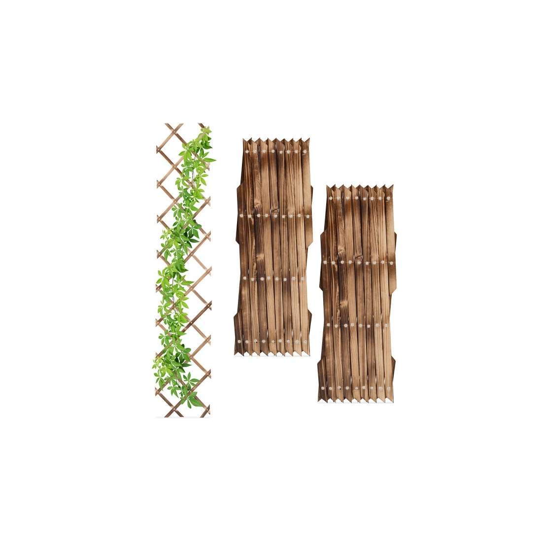 Infällbar spaljé i trä, set om 3 | Elektronik - Tillbehör Mobil & Surfplatta - Mobiltillbehör - Mobilkablar - Tillbehör | Pryloteket