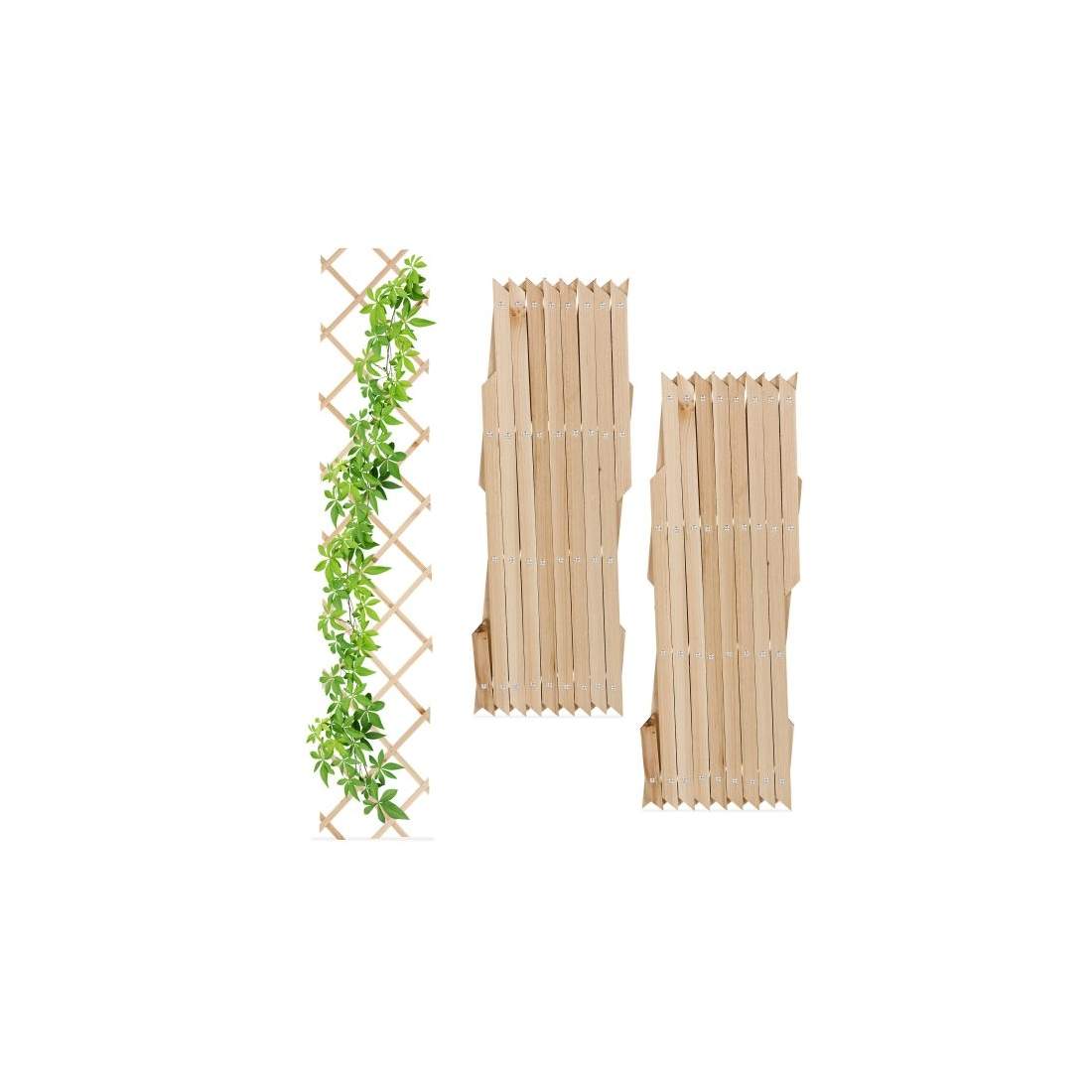 Infällbar spaljé i trä, set om 3 | Elektronik - Tillbehör Mobil & Surfplatta - Mobiltillbehör - Mobilkablar - Tillbehör | Pryloteket