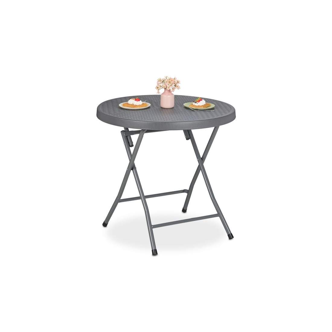 Hopfällbart trädgårdsbord i rottinglook | Hem & Hobby - Hem & Hushåll - Trädgårdsartiklar - Trädgårdsbord | Pryloteket