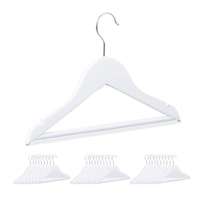 Trætøjsbøjler til børn, 30-pak