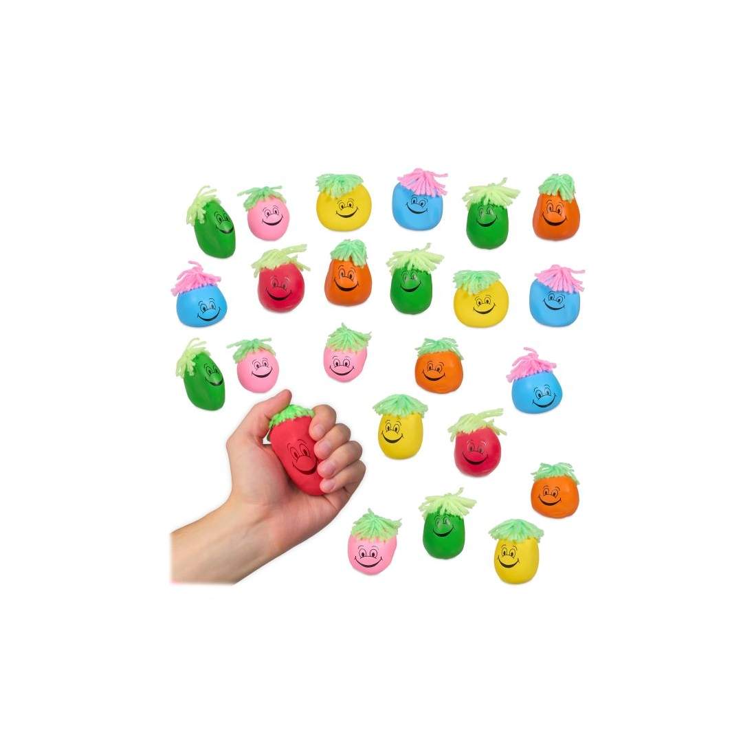 Stressboll 6 cm 24-pack | Leksaker & Spel - Leksaker - Adventskalendrar | Pryloteket