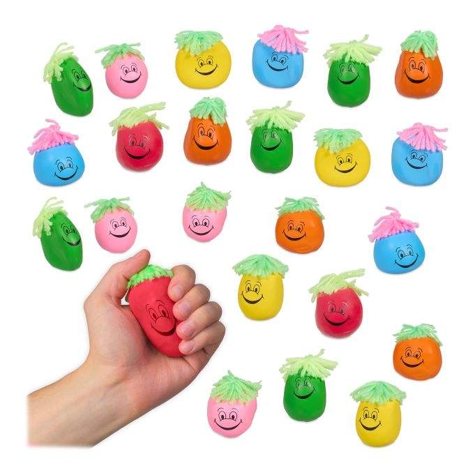 Stressipallo 6 cm 24 kpl