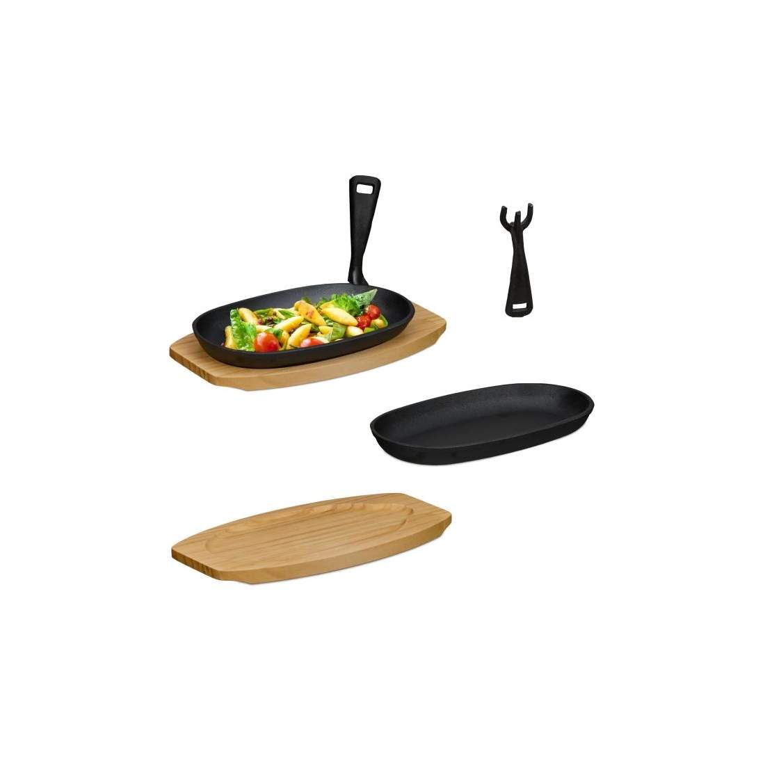 Serveringspanna med träbotten 2-pack | Hem & Hobby - Hem & Hushåll - Kök - Servering | Pryloteket