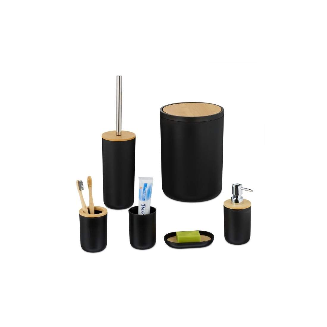 badrumsset 6 delar | Hem & Hobby - Hem & Hushåll - Badrum | Pryloteket