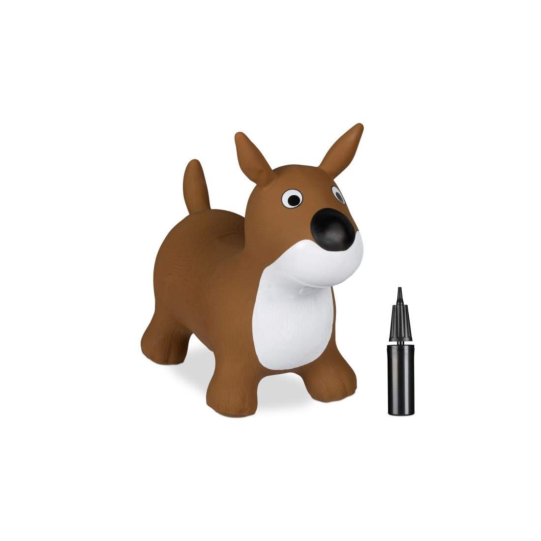 Hoppande hund i brunt | Hem & Hobby - Husdjur - Hund | Pryloteket