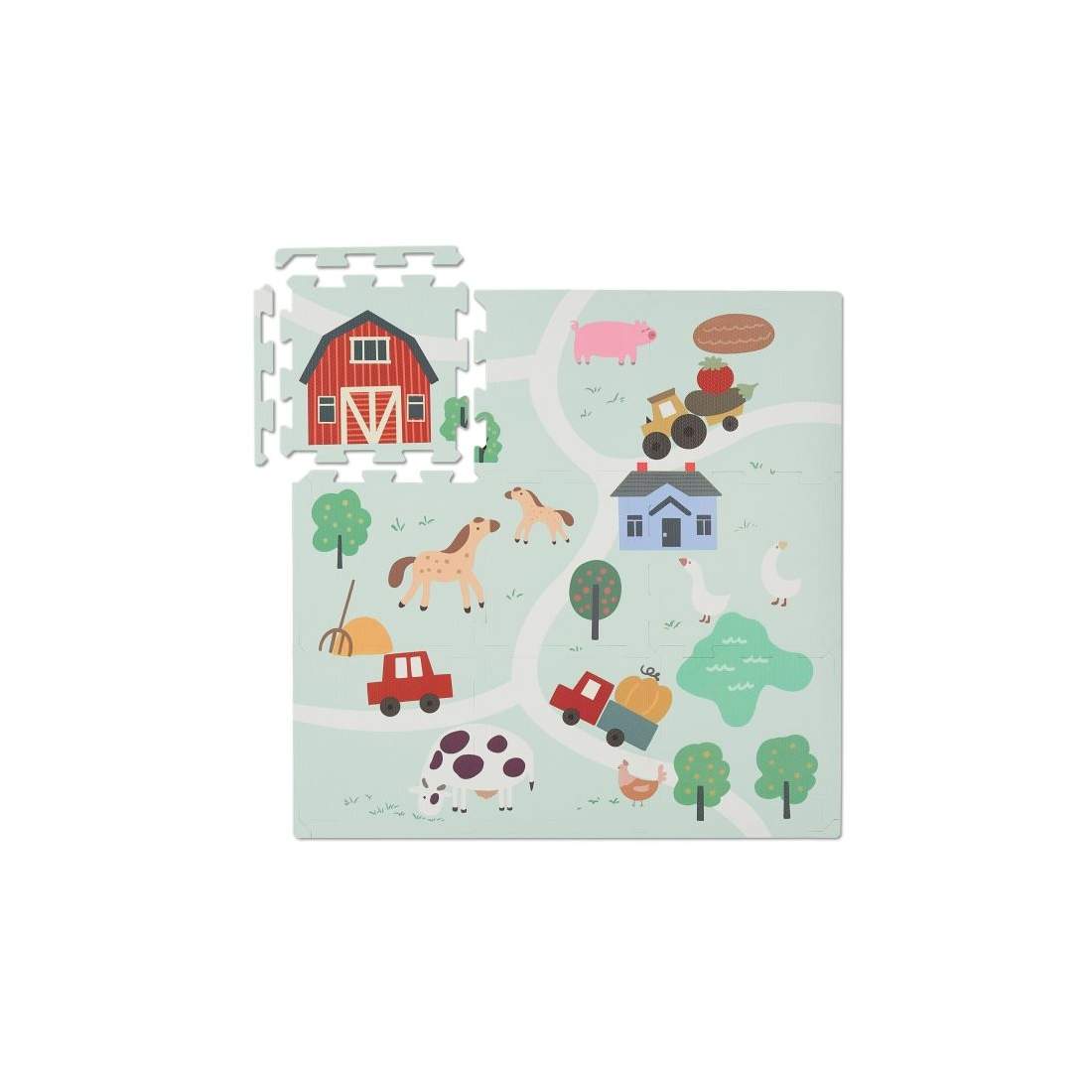 Pusselmatta gård | Leksaker & Spel - Leksaker - Pussel | Pryloteket