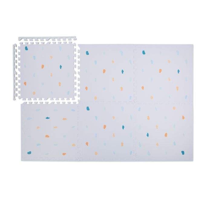 Puslemåtte med mønster