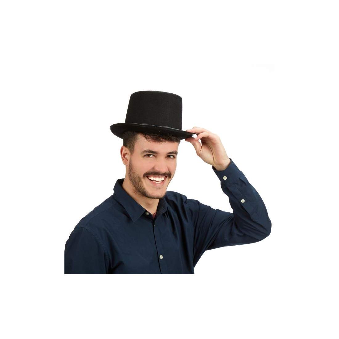 Hög hatt svart | Mode & Accessoarer - Kläder | Pryloteket