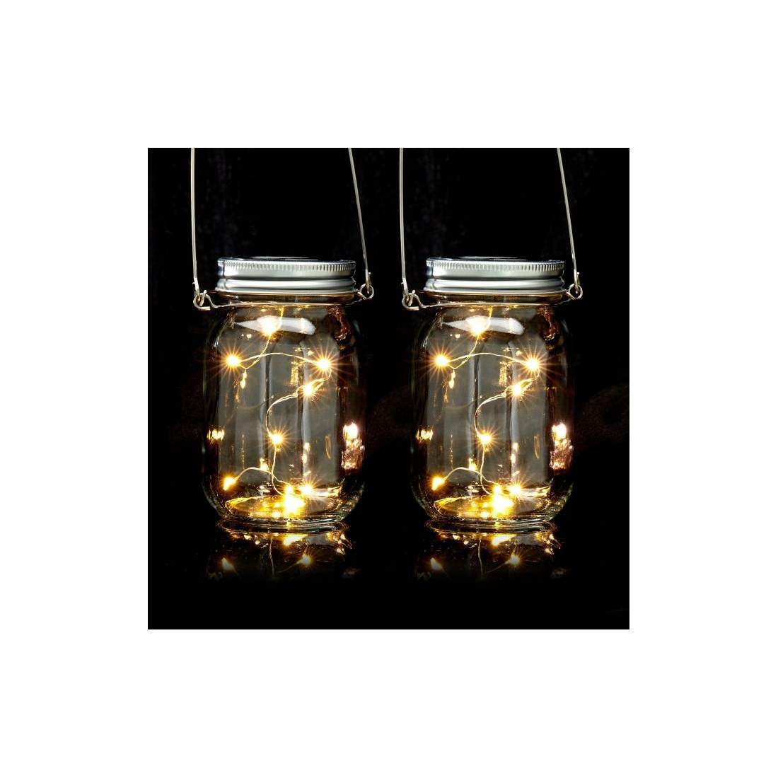 2 st. sollyktor med LED | Sport & Fritid - Friluftsliv & Camping - Belysning | Pryloteket