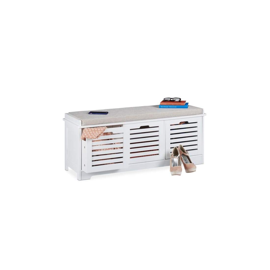 Bänk med förvaring | Mode & Accessoarer - Accessoarer | Pryloteket