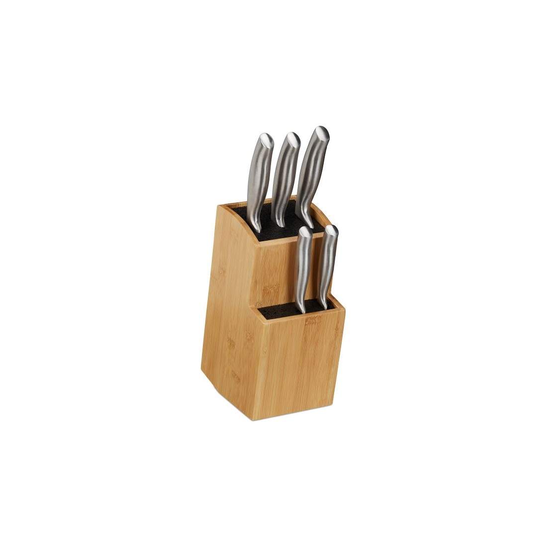 Bambu knivblock | Hem & Hobby - Hem & Hushåll - Kök - Köksredskap | Pryloteket