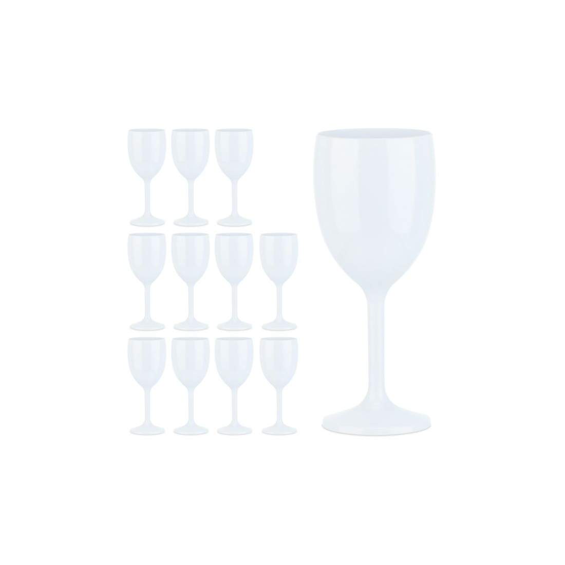 Vinglas i plast - set med 12 st | Hem & Hobby | Pryloteket