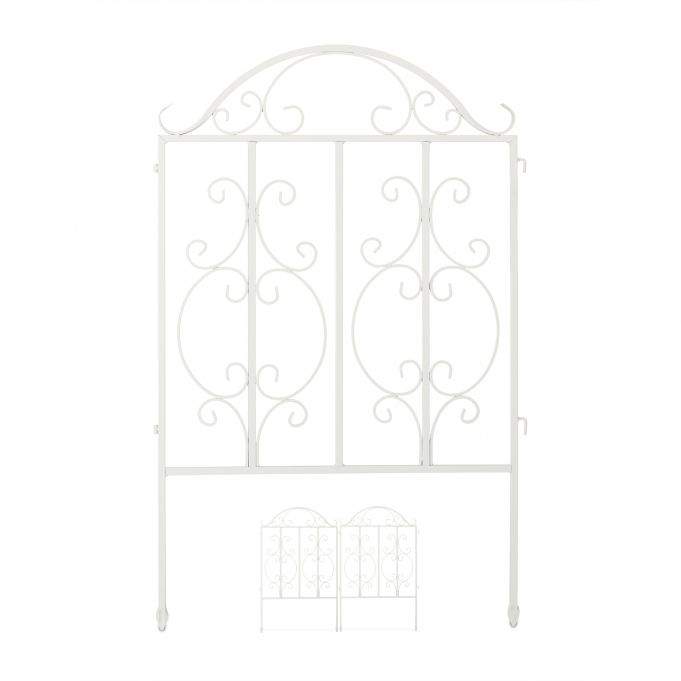 Havehegn med 3 paneler