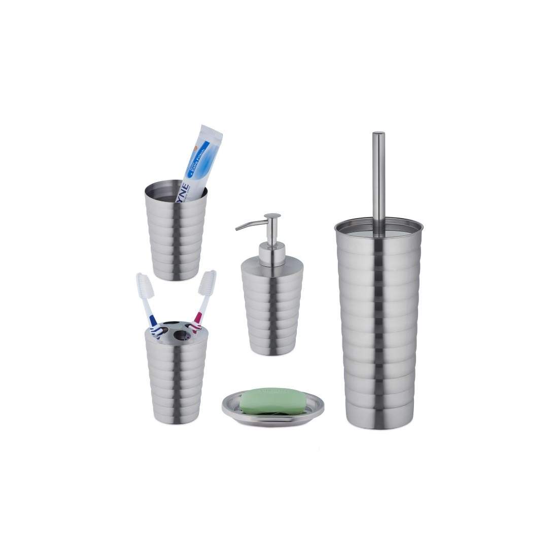 Badrumsset 5 delar | Hem & Hobby - Hem & Hushåll - Badrum - Tandborsthållare | Pryloteket