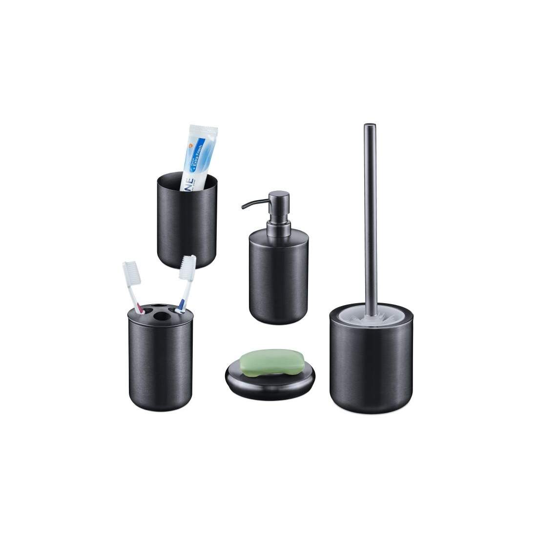 Badrumsset 5 delar | Hem & Hobby - Hem & Hushåll - Badrum - Tandborsthållare | Pryloteket