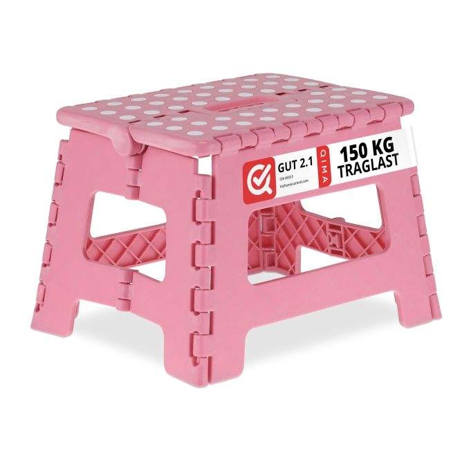 Sammenklappelig skammel M pink