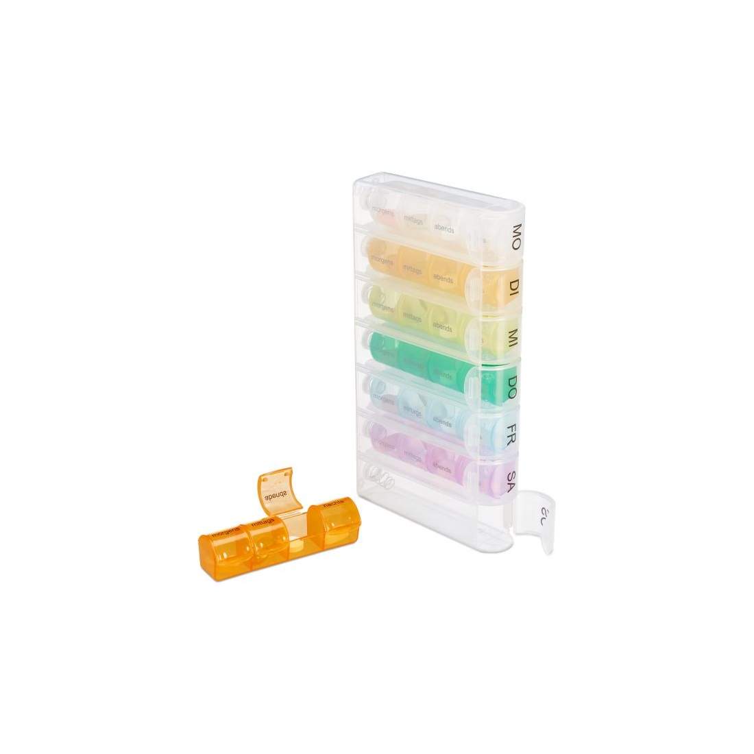 Tablettlåda 7 dagar 4 fack | Hem & Hobby - Hem & Hushåll - Tvätt | Pryloteket