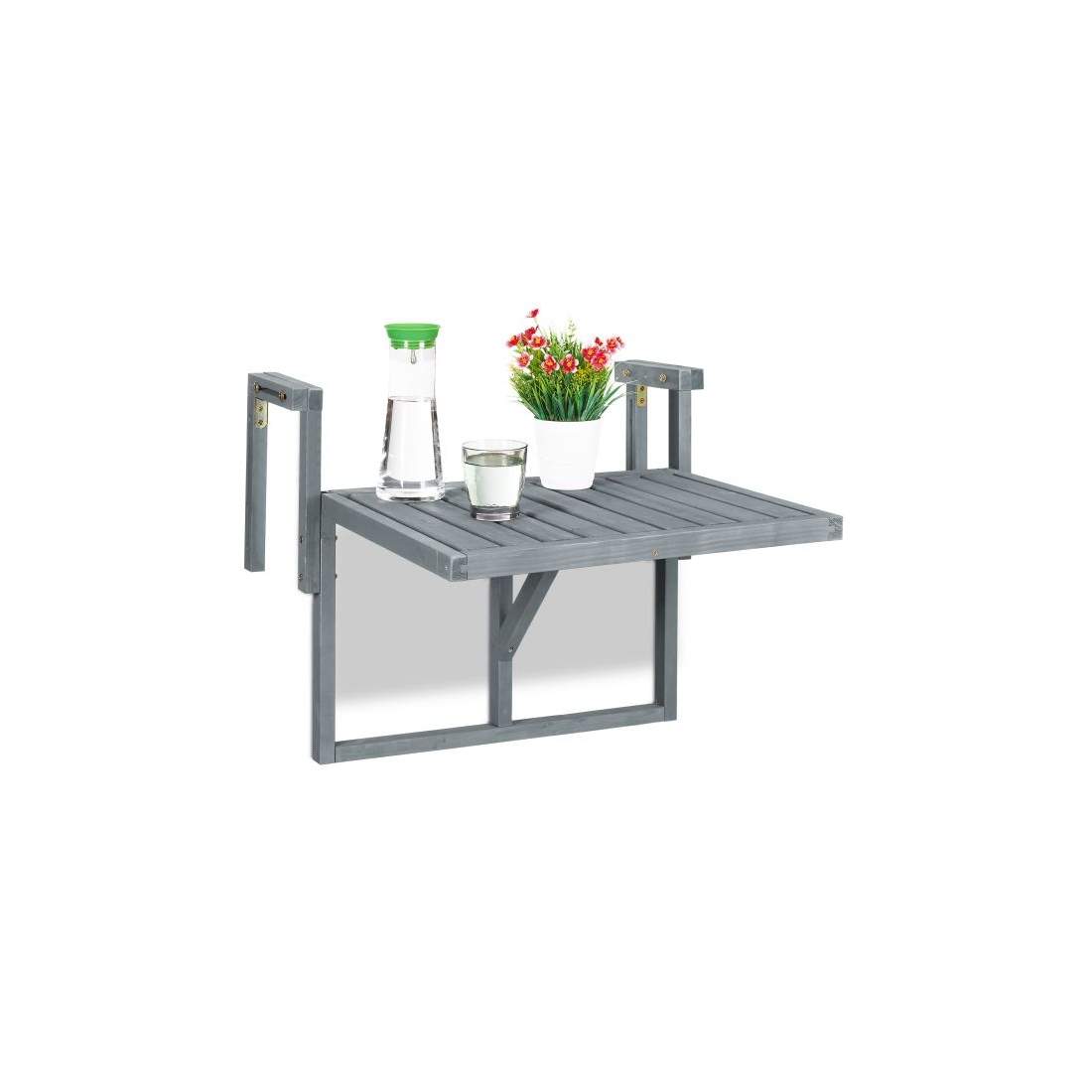 Balkongbord hängande trä | Hem & Hobby - Hem & Hushåll - Balkong | Pryloteket