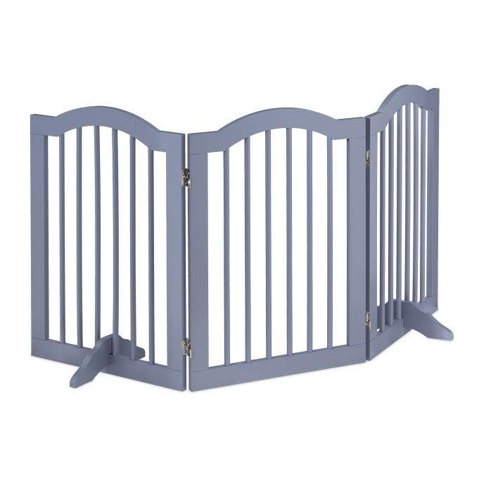 Grå sikkerhedslåge 70 cm