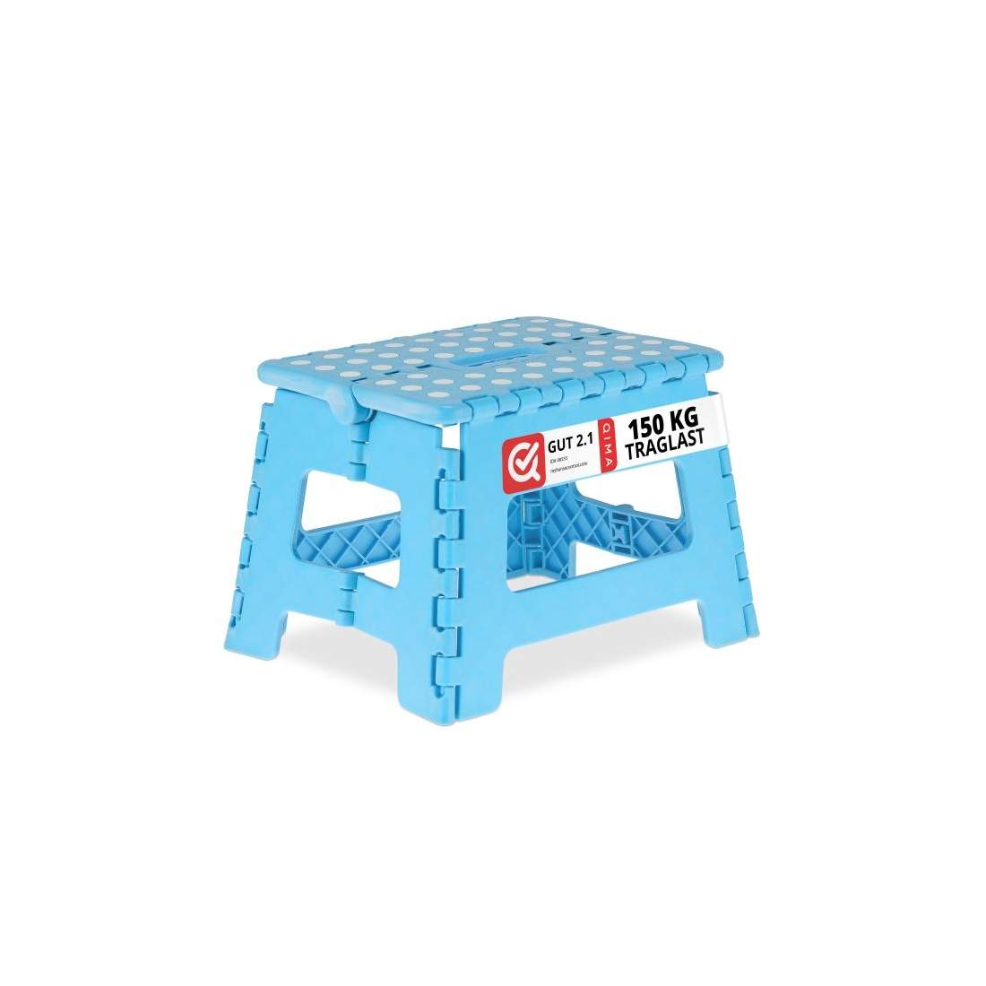 Liten hopfällbar pall blå | Hem & Hobby - Hem & Hushåll - Badrum | Pryloteket