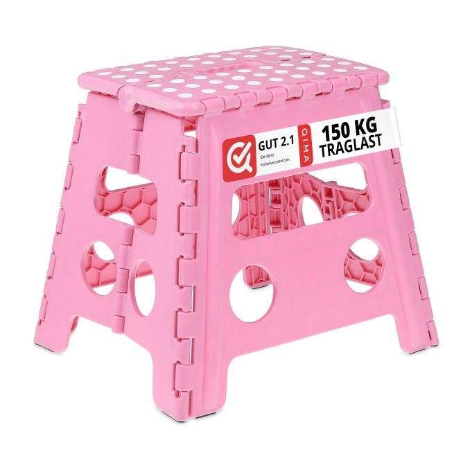 Sammenklappelig skammel L pink