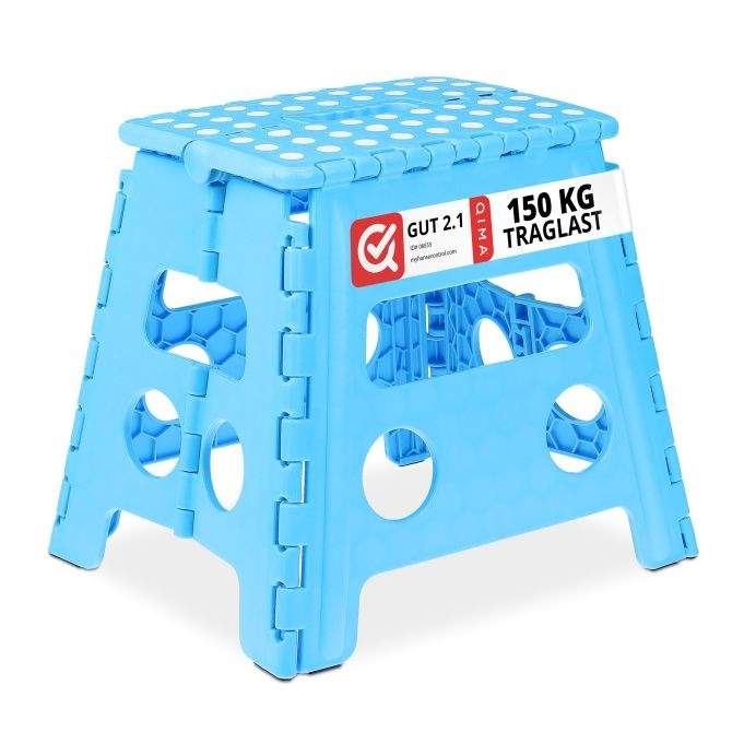 Sammenklappelig skammel blå