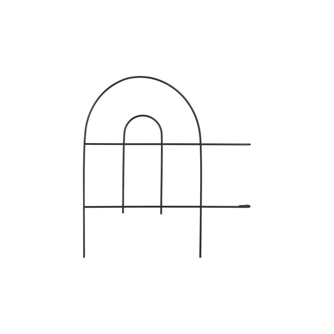 rabattstaket i metall i 6 delar | Hem & Hobby | Pryloteket