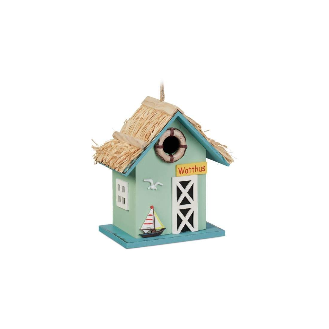 Dekorativt fågelhus i strandhusstil | Hem & Hobby - Hem & Hushåll - Balkong | Pryloteket