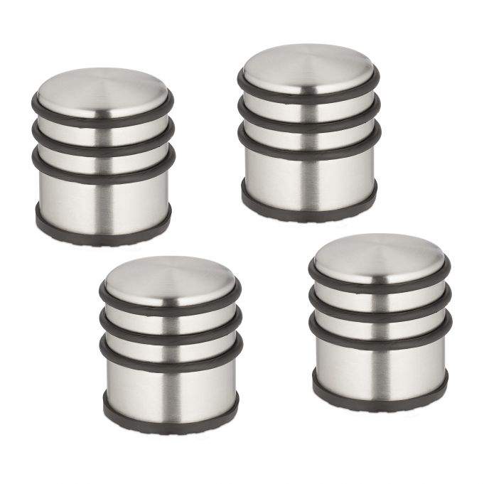 Dørprop i rustfrit stål - 4 stk