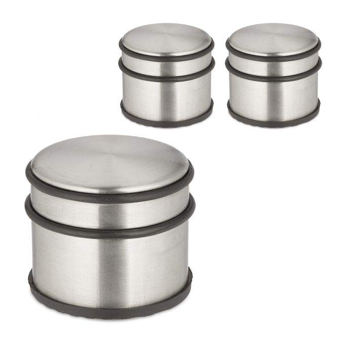 Dørprop i rustfrit stål - 3 stk