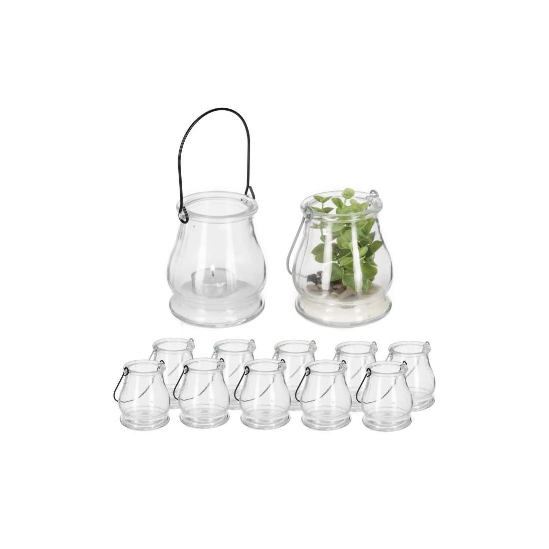 Transparent vindljusset om 12 st | Hem & Hobby - Hem & Hushåll - Balkong | Pryloteket