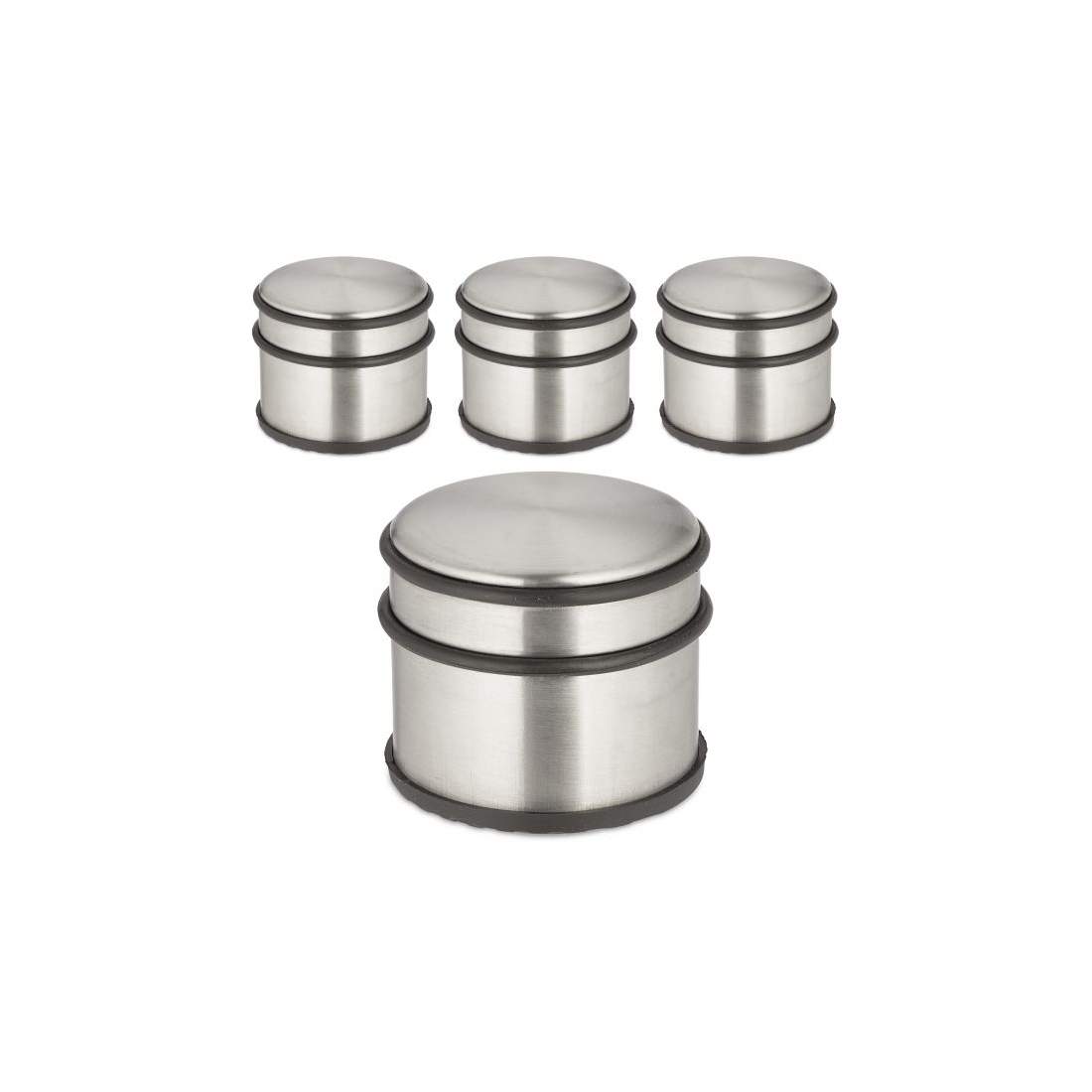 Dörrstopp i rostfritt stål - 4 st | Hem & Hobby - Hem & Hushåll - Balkong | Pryloteket