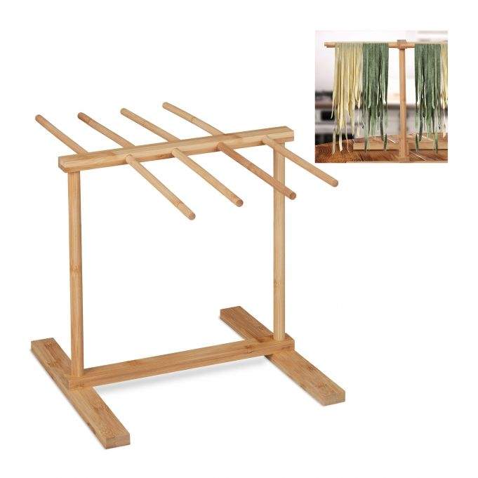 Tørrestativ til pasta med 8 arme