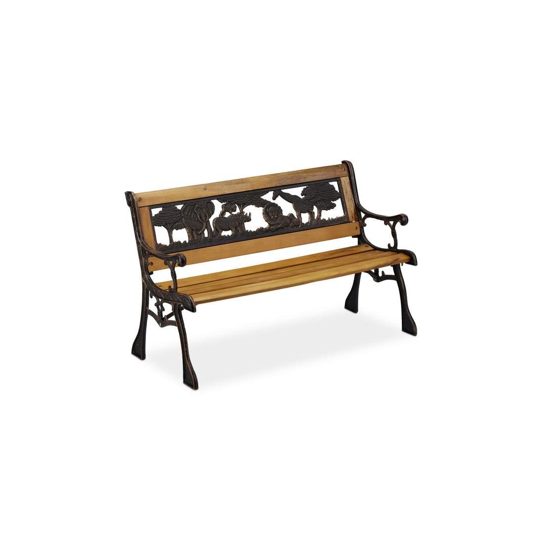 Trädgårdsbänk för barn med djurmotiv | Hem & Hobby | Pryloteket