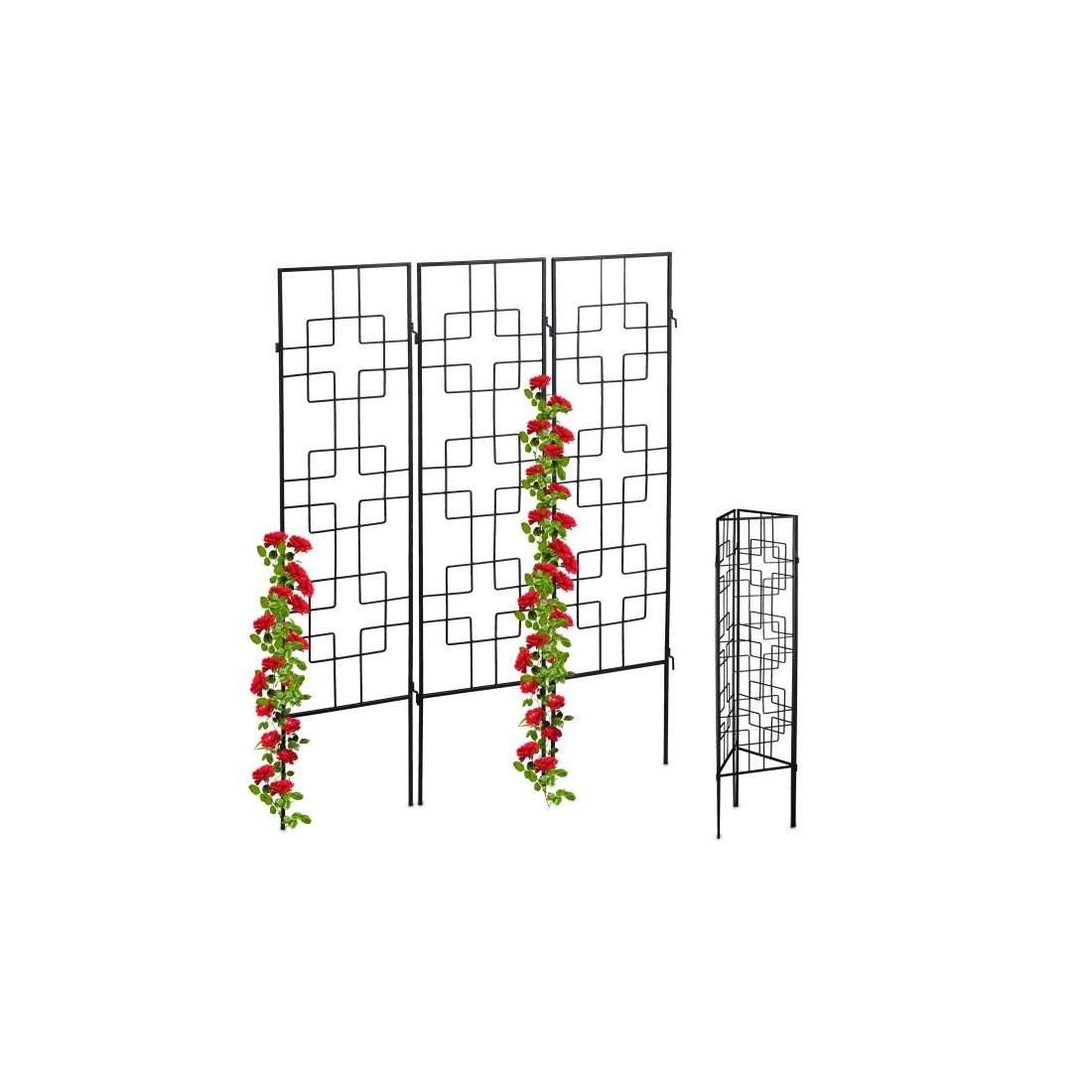 Klätterstöd metall set om 3 | Hem & Hobby | Pryloteket
