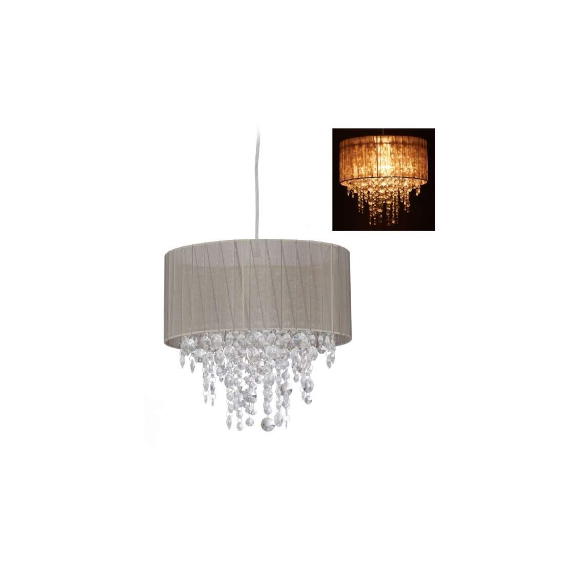 Pendellampa med kristaller | Sport & Fritid - Friluftsliv & Camping - Belysning | Pryloteket