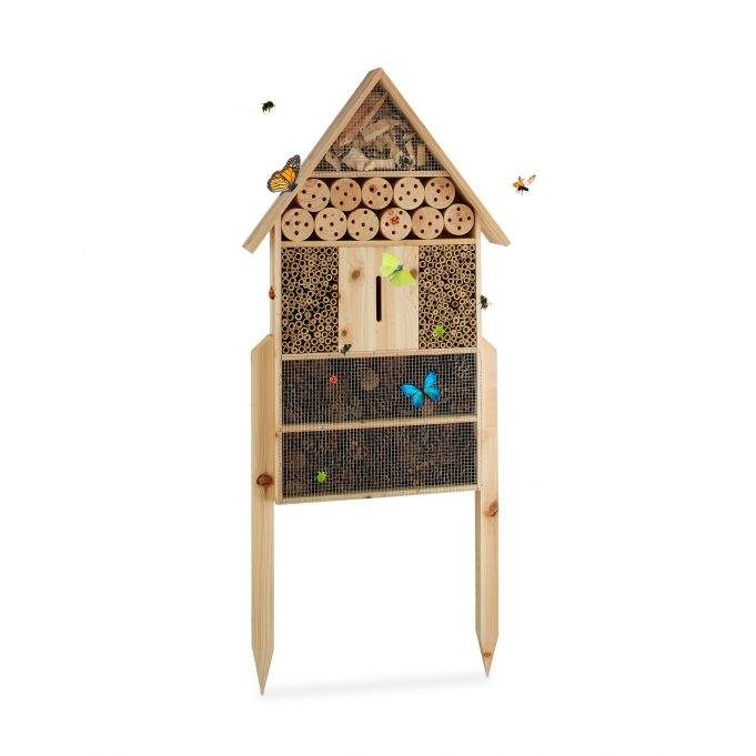 Insekthotel naturlig størrelse XL