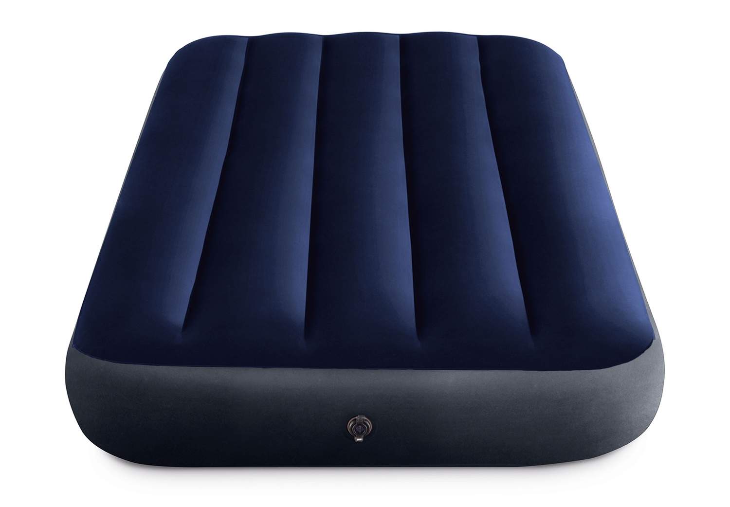 Oppustelig madras 191x76 cm Soveseng Velour INTEX 64756