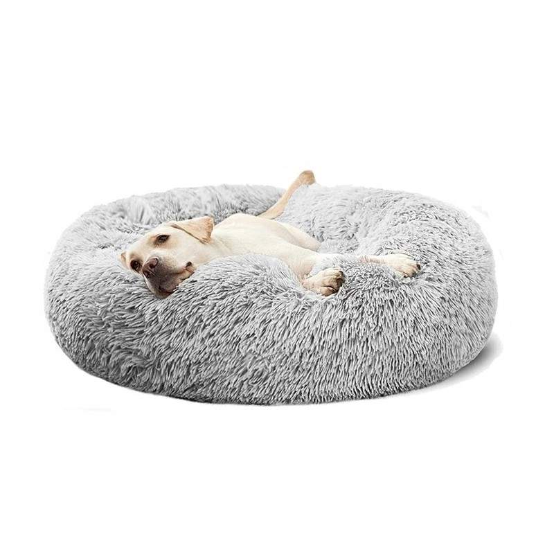 Universal plysseng til hunde og katte, 100 cm - lysegrå