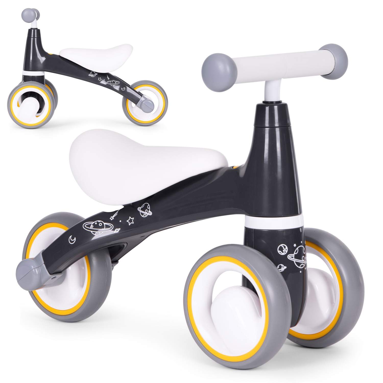 Balancecykel til børn med sikkert design og EVA-hjul "Cosmic" ECOTOYS