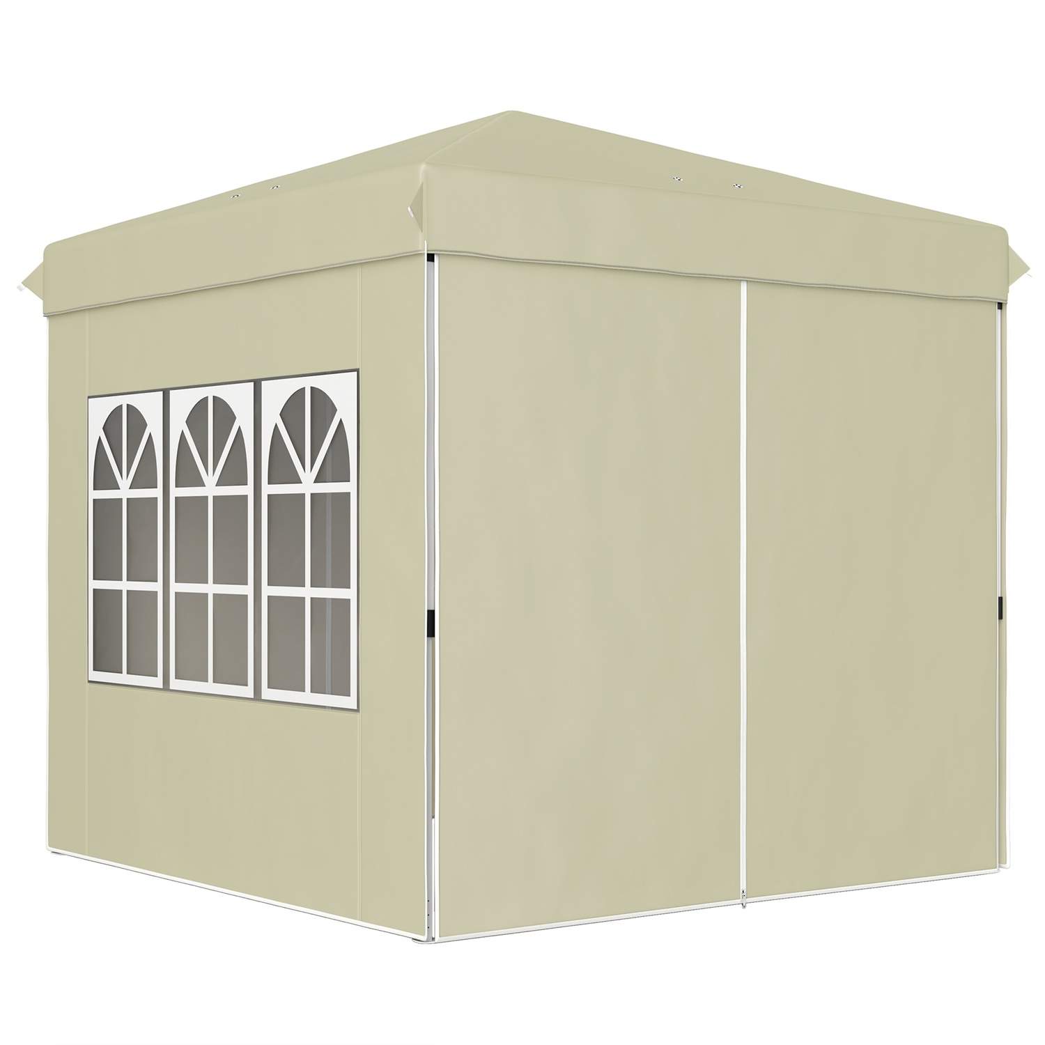 Lusthus ca 2,5 x 2,5 m, vattenavvisande, stabilt, vintersäkert hopfällbart lusthus, UV-skydd 50+, hopfällbart partytält, trädgår | Hem & Hobby - Hem & Hushåll - Kök - Köksredskap - Lock | Pryloteket