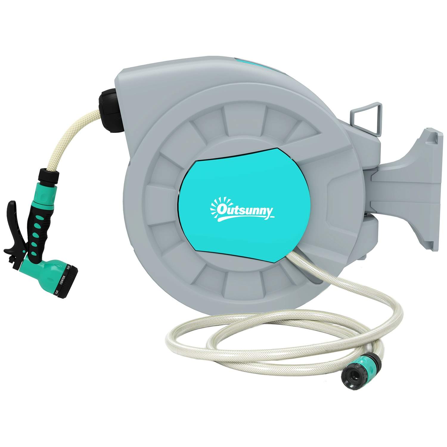 Slangupprullare med trädgårdsslang 30m, 180° vridbar slanglåda, slangupprullare för väggmontage, vattenslangupprullare med autom | Elektronik - Tillbehör Mobil & Surfplatta - Skärmskydd - LG | Pryloteket