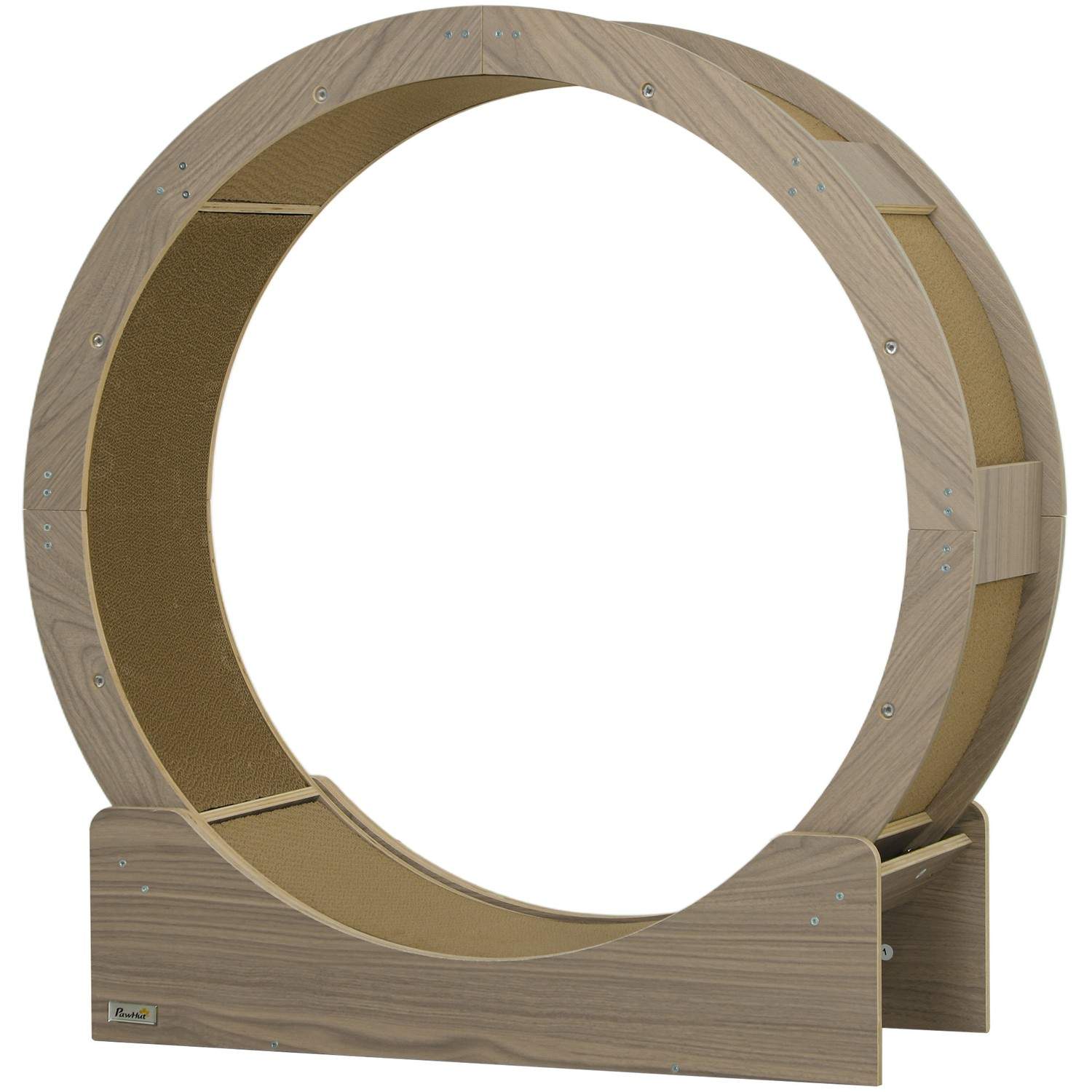 Cat Balance Bike kissoille 91 cm jarrulla, raaputuslautalla, kissanpyörällä terveelliseen harjoitteluun, rentoutumiseen, pähkinä